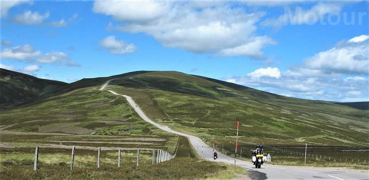 Cheviot Hills de Schots-Engelse grens motorvakantie foto motour motorreizen