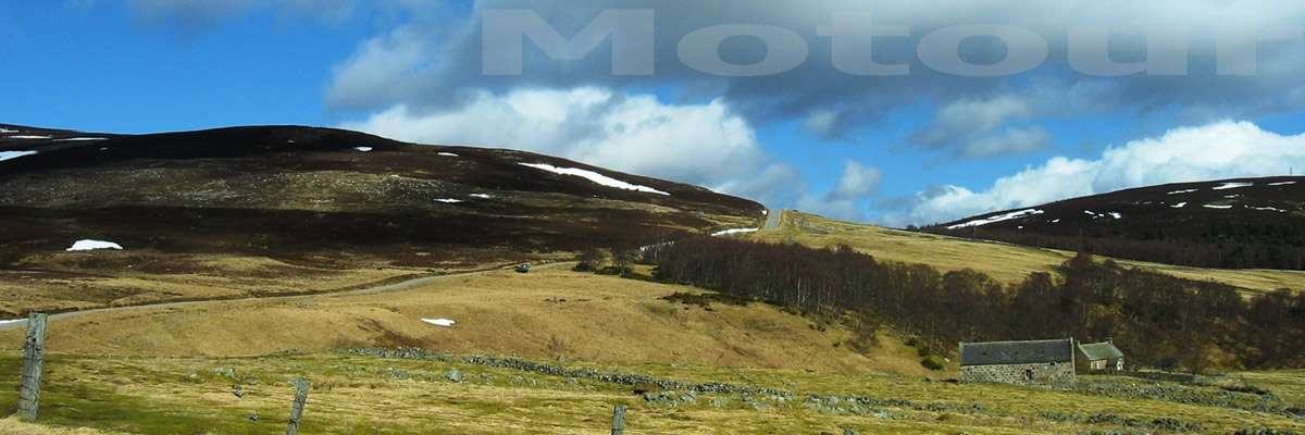 Cairngorms National Park motorvakantie Schotland eastern highlands