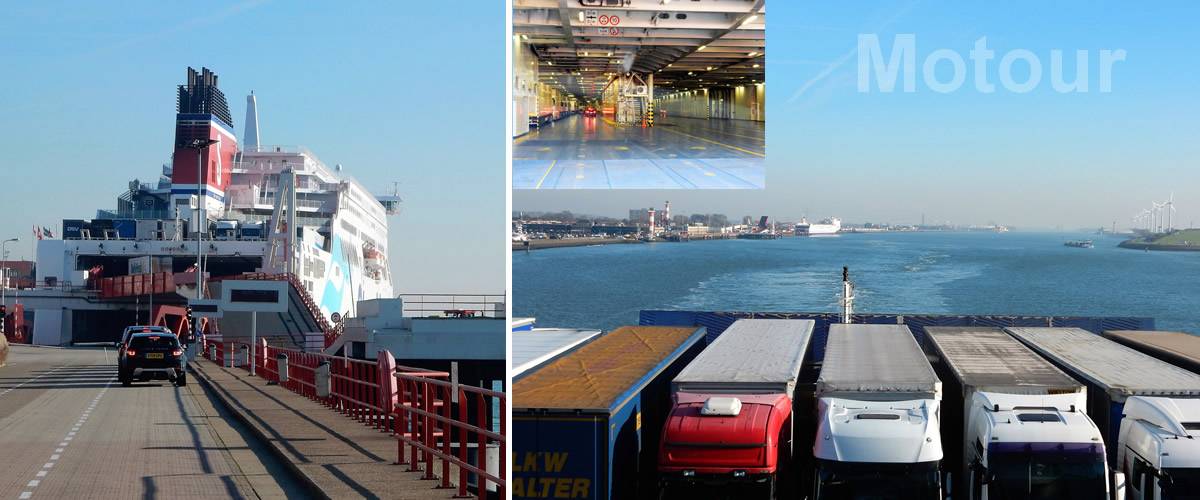 Met de stena ferry en motour naar Ierland