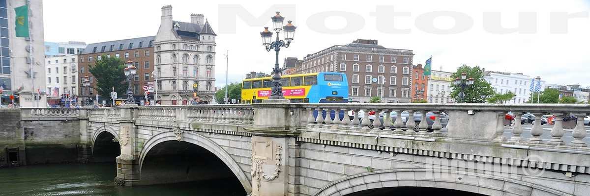 stadscentrum Dublin Motorreis Ierland