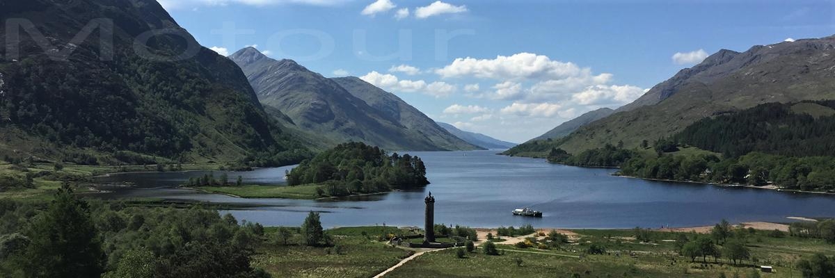 motorreis Schotland uitzicht op loch bij Ullapool