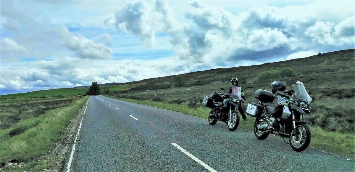 motorreis mooie toerweg highlands Schotland