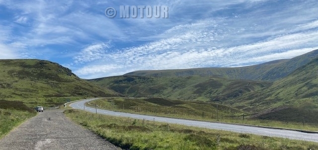 mooie toerweg tijden motortoer Schotland