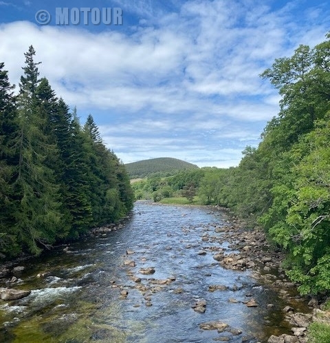 spey river motorreis Schotland