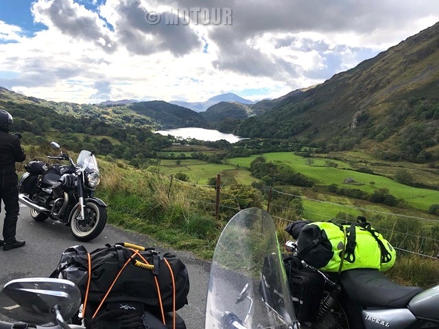 Wales uitzicht op een mooie vallei Motour motorreis 2022