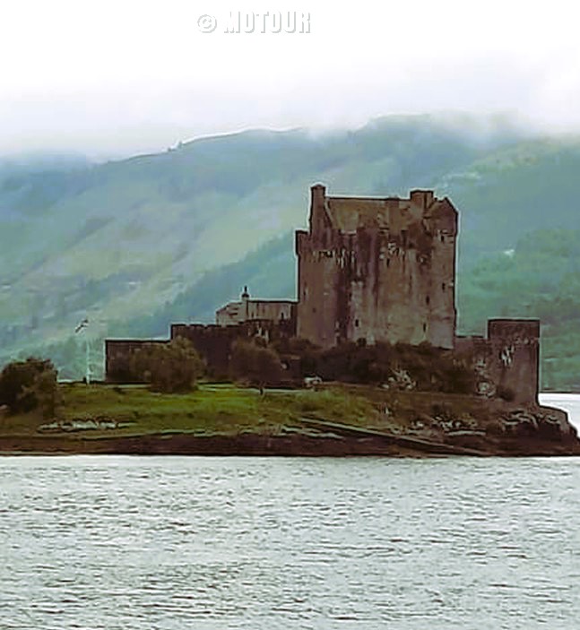 eilean Donan castle Motourmotorreis Schotland