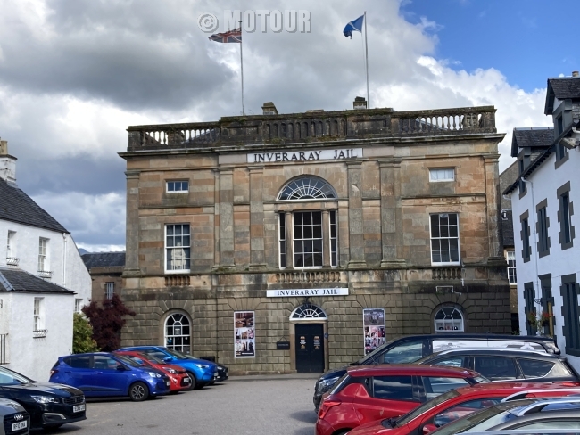 Inveraray jail Motour motorvakantie Schotland