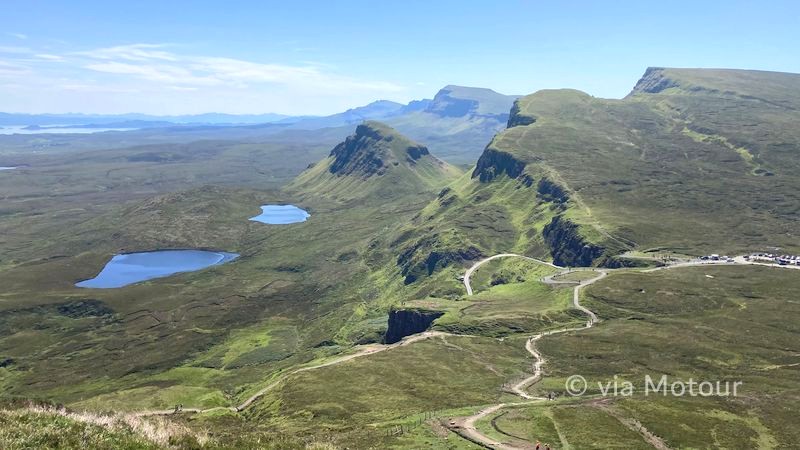 road to Glenshee schotse hooglanden
