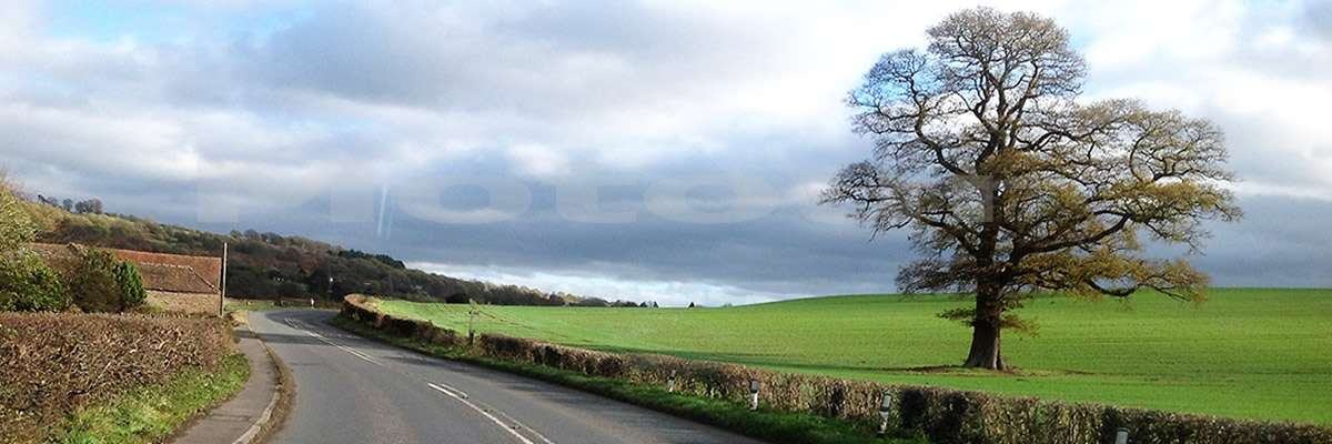 GPS motorroute onderweg Wales