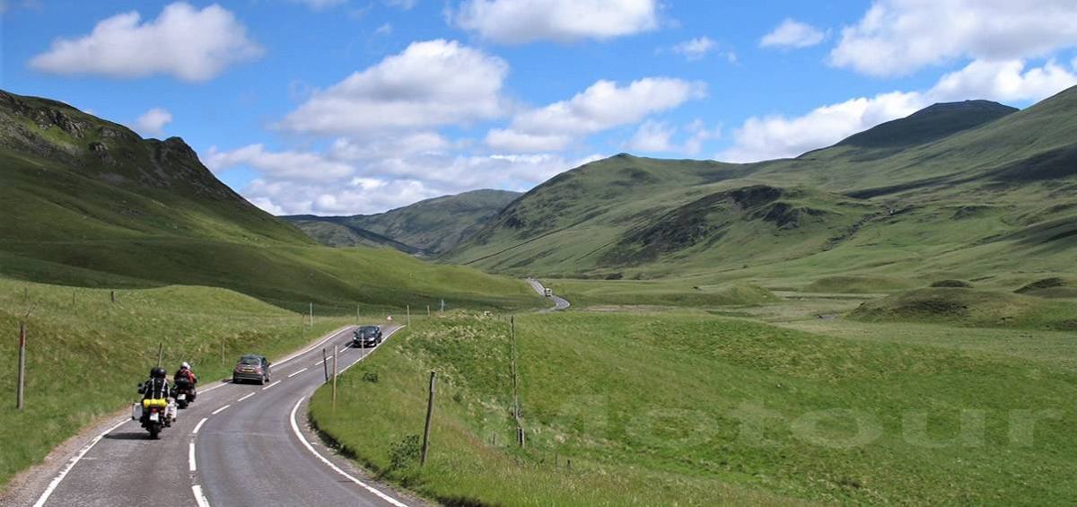 Grampian Mountains  motorvakantie Schotland