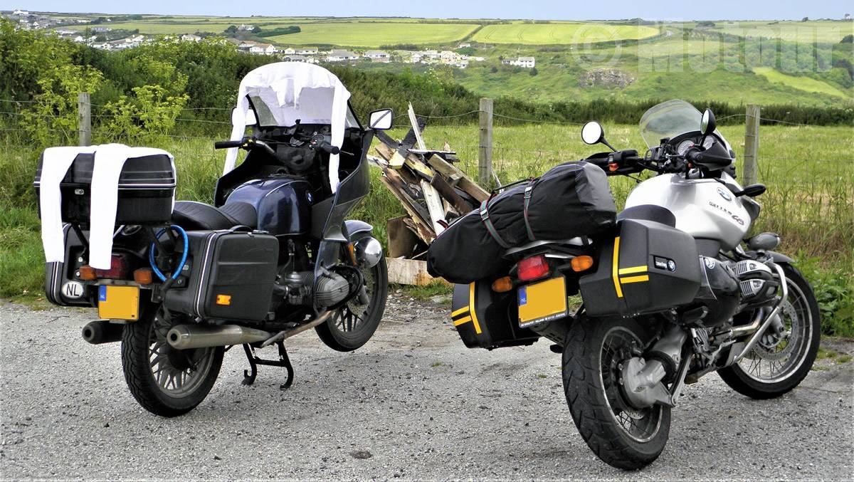 rustdag tijdens motorreis schotland