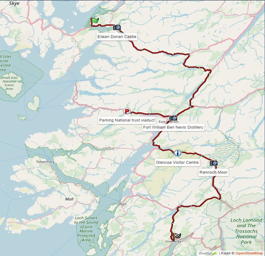 kaart kyle inverrarey